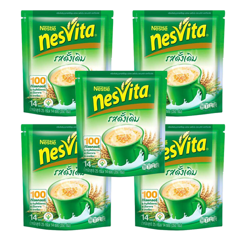 NESVITA ORIGINAL FLAVOUR 350 กรัม (14 ซอง) *5 แพ็ค*