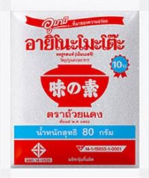 Ajinomoto อายิโนะโมะโต๊ะ ผงชูรส ตราถ้วยแดง 80 กรัม