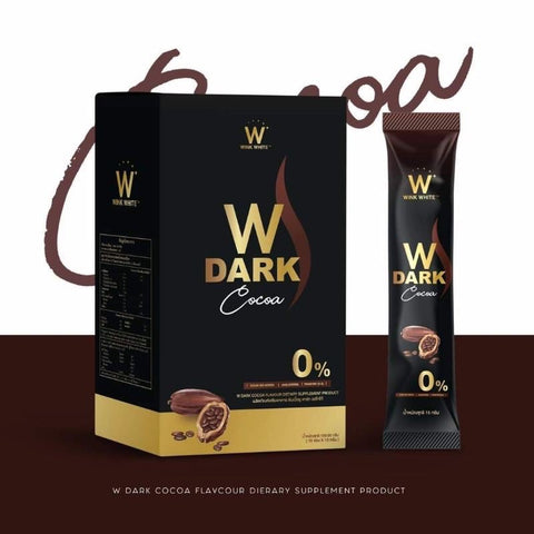 W DARK COCOA โกโก้ลดน้ำหนัก 10 ซอง