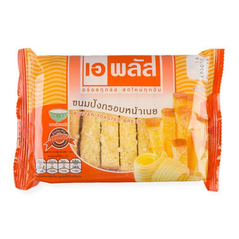 ขนมปังกรอบหน้าเนย เอพลัส 60g.