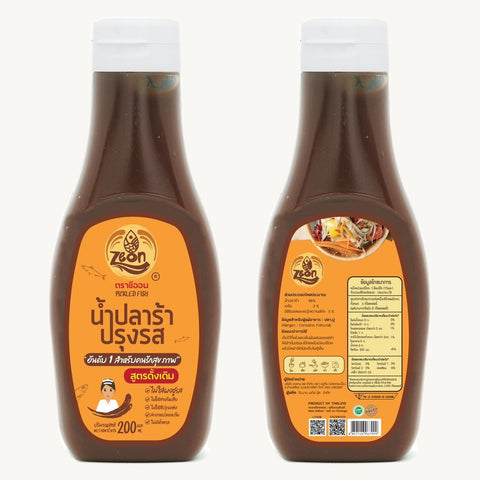 ปลาร้าซีออน Zeon pickled fish ketogenic 200ml.