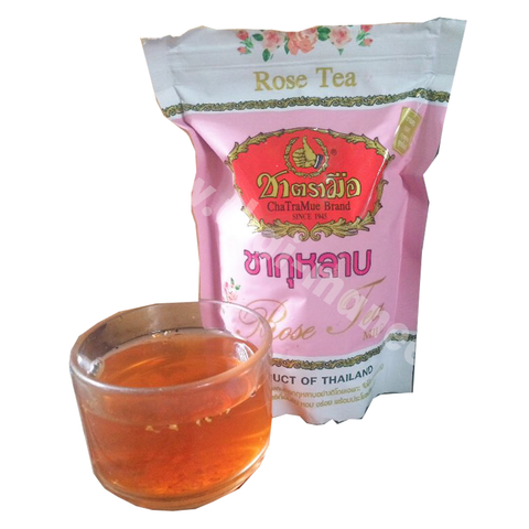 ชากุหลาบ ตรามือ