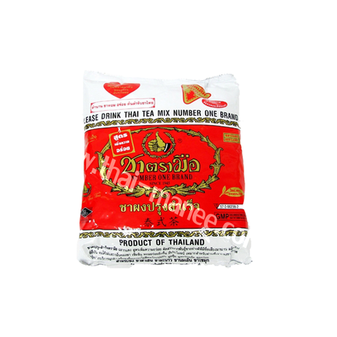 ชาตรามือ (ถุงแดง) (Number One The Original Thai Iced Tea Mix - Number One Brand Imported From Thailand - Great for Restaurants That Want to Serve Authentic and Thai Iced Teas,)