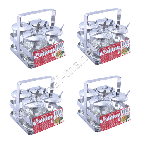 ชุดพวงเครื่องปรุง 6 ออนซ์ (4 ชิ้น) จรวด 4 ชุด
