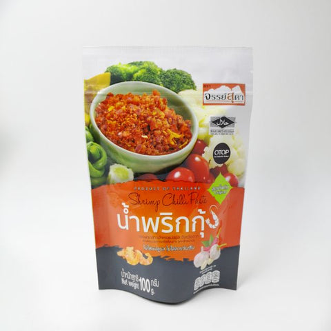 น้ำพริกกุ้ง จรรย์สุดา 100g.