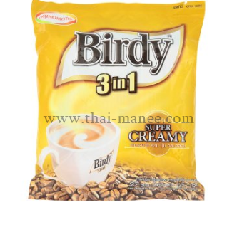 เบอร์ดี้ ซูเปอร์ครีมมี 3 อิน 1 กาแฟปรุงสำเร็จ ชนิดผง 16.5กรัม x 27 ซอง