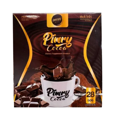 พิมรี่โกโก้ PIMRY COCOA (1 กล่อง บรรจุ 28 ซอง)