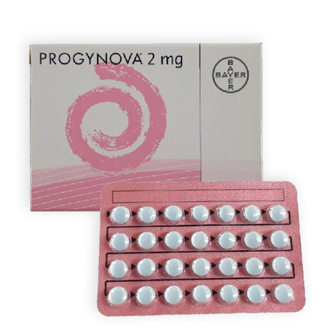 โปรกีโนว่า Progynova 2mg. 1 กล่อง