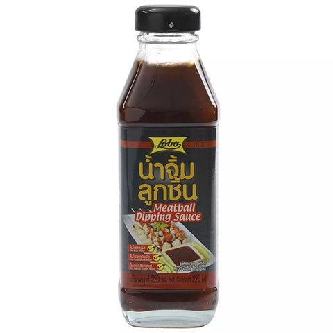 น้ำจิ้มลูกชิ้น ตราโลโบ ขนาด 220 มล.