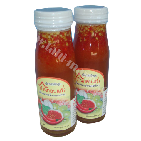 น้ำยำปรุงสำเร็จ บ้านกอบแก้ว น้ำหนัก 180 Ml.
