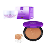 V2 Revolution 1 กล่อง 15 Ml + แป้งพัฟ V2 (SPF25 PA++) 1 ตลับ **แป้งพัพ มีให้เลือกถึง 3 เฉดสี**