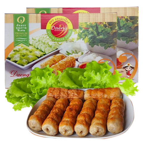 Set B แดงแหนมเนือง ประกอบด้วย แหนมเนือง 20 ไม้+ น้ำจิ้ม 2 ถุง ไม่มีผัก