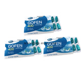 Mega Gofen 400 (ตัวยา Ibuprofen) **มีให้เลือก1แผง,3แผง**