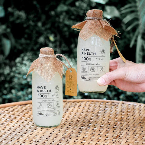 น้ำช่อดอกมะพร้าว 𝑯𝒂𝒚𝒐𝒖𝒏𝒈 𝒉𝒂𝒗𝒆 𝒂 𝒉𝒆𝒂𝒍𝒕𝒉 แท้ 100 % 1 ขวด 325 g. x 3 ขวด