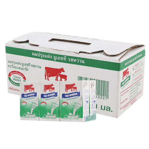 นมไทยเดนมาร์ครสหวาน 250 ml 12 กล่อง – Thai-Manee นมไทยเดนมาร์ครสหวาน 250 Ml 12 กล่อง – Thai-Manee