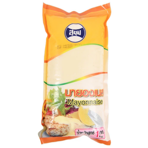มายองเนส ตราสุขุม ขนาด 1 กิโลกรัม/ถุง
