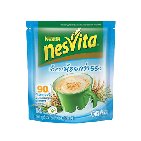 Nesvita   น้ำตาลน้อยกว่า 55% 350 g. (14 ซอง)