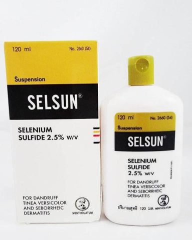แชมพูยาเซลซั่น SELSUN 120 ml