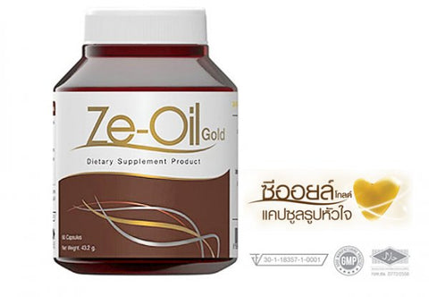 Ze-Oil Gold 60 เม็ด / 2 กระปุก
