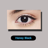 Lollipop Contact Lens On Style #Honey Black ชนิดรายเดือน