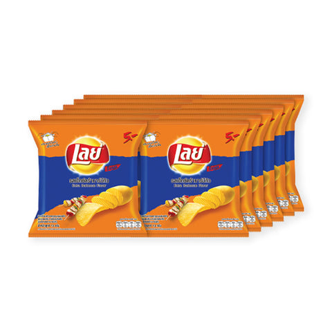 เลย์ร็อค รสบาร์บีคิว 13 กรัม /ซอง X 12 ซอง