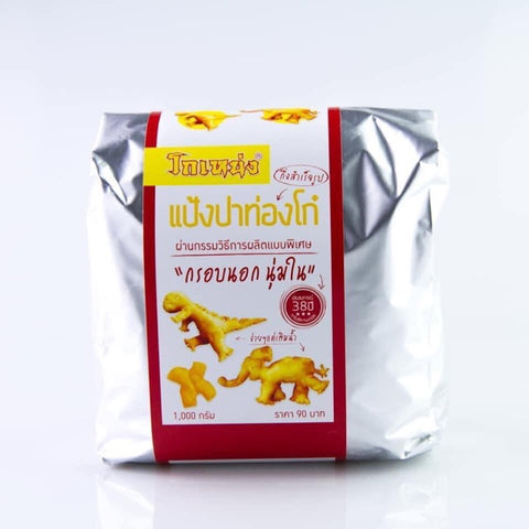 แป้งปาท่องโก๋ โกเหน่ง 1 กิโลกรัม (ซื้อ 4 ถุงได้ในราคาพิเศษ)