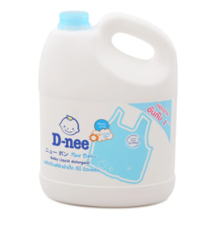 D-neeดีนี่ นิวบอร์น ผลิตภัณฑ์ซักผ้าเด็ก กลิ่นไลฟ์ลี่สกาย(3000 ml.1 แกลอน)