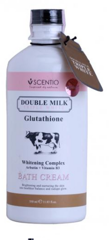 Double Milk Triple White bath cream