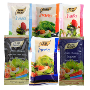 น้ำสลัด ตราPure Foods **มีให้เลือก 6 รสชาติ**