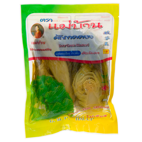 ผักกาดดองเปรี้ยว ตราแม่บ้าน 600กรัม