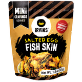 IRVINS หนังปลาทอดกรอบ รสไข่เค็ม ขนาด 105 กรัม