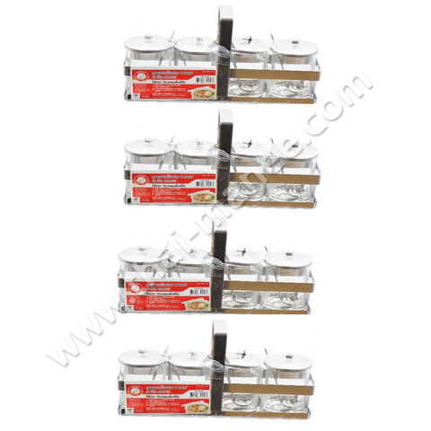 ชุดพวงเครื่องปรุง 6 ออนซ์ (4 ชิ้น) แนวยาว จรวด 4 ชุด