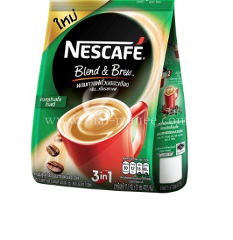 เอสเปรสโซ โรสต์ สีเขียว เนสกาแฟ กาแฟปรุงสำเร็จผสมกาแฟคั่วบดละเอียด 27 ซอง