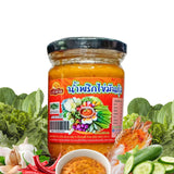 น้ำพริกไข่ปูมัน  250 กรัม และ น้ำพริกไข่มันกุ้ง 250 กรัม