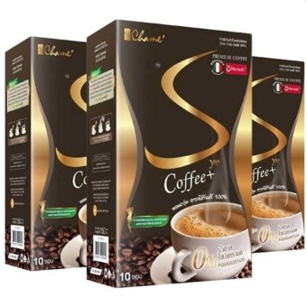 Chame Sye Coffee Plus (10 ซอง/ กล่อง)  3 กล่อง