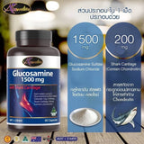 Glucosamine 1500 mg. 60 แคปซูล