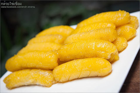กล้วยเชื่อมชาววัง 300 กรัม (ประมาณ 5 ลูก) 3 แพ็ค